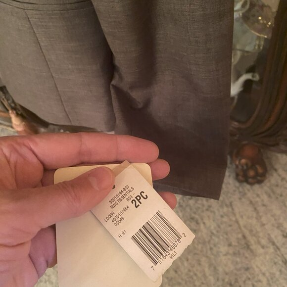 NINE WEST PANTS SUIT GRAY COLOR SIZE 12 PC 2 - Picture 2 of 3